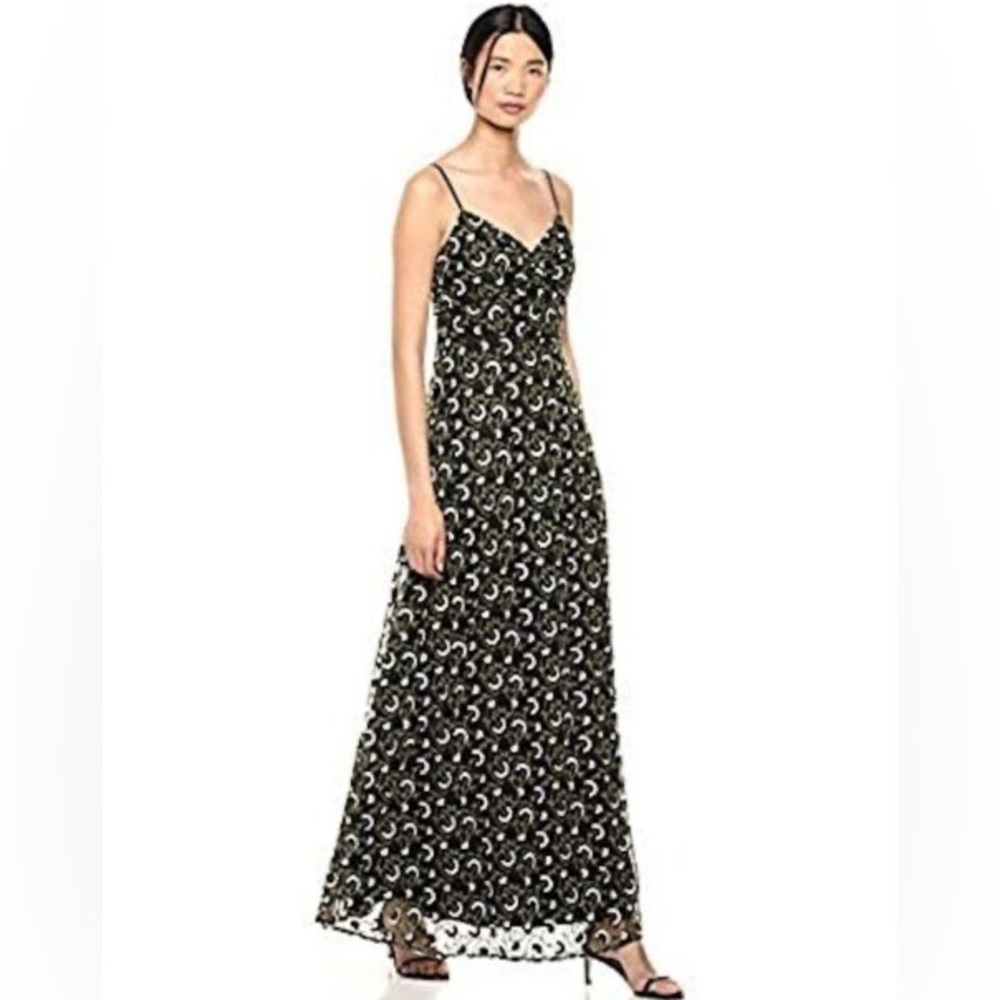 Jill Stuart Long Embroidered Dress